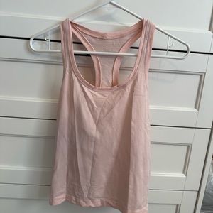 Light Pink Lululemon Tank Top